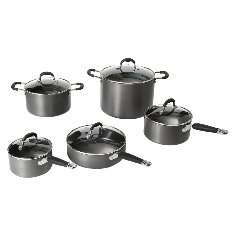 JX-PST62 10-piece nonstick cookware set